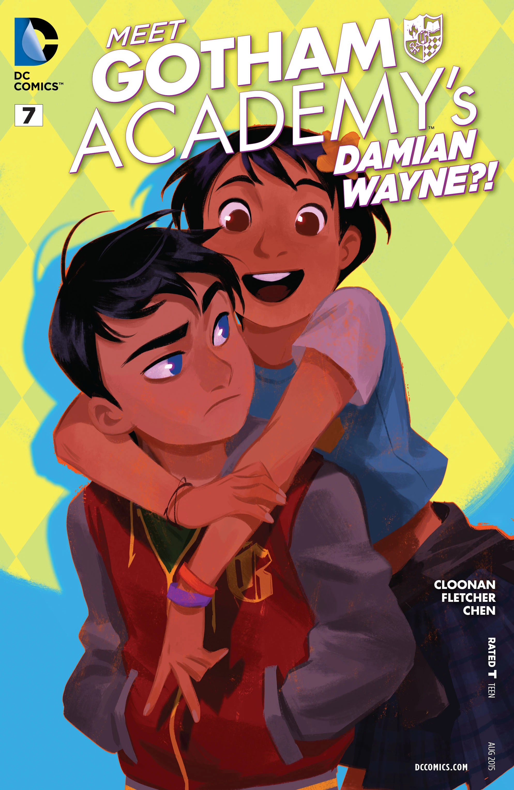 Gotham Academy #7 (DC, 2015 — Cover A) cover